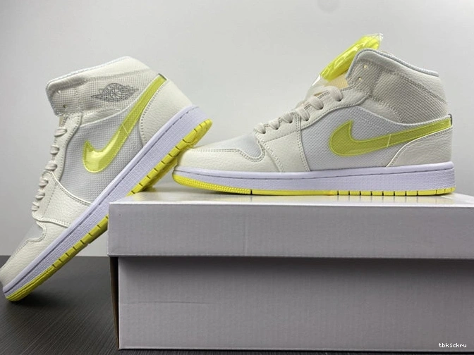 Rep TBkick SE DB2822- 3710 Yellow Mid Voltage Jordan1 QuickDry 1025